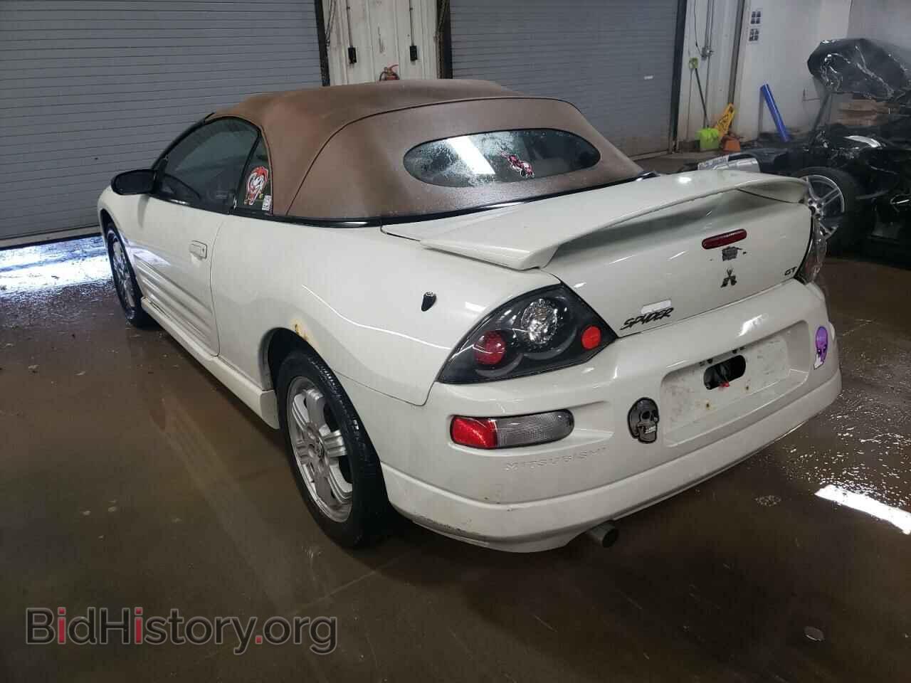 2001 MITSUBISHI ECLIPSE - VIN: 4A3AE55H61E005674 - Фото 2