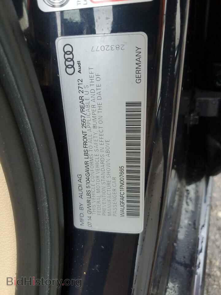 2015 AUDI A6 - VIN: WAUGFAFC1FN007665 - Фото 13