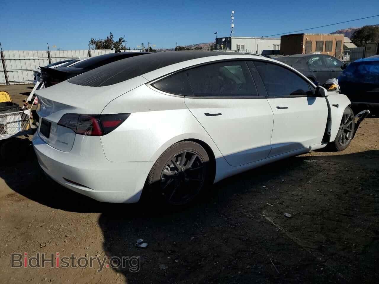 2022 TESLA MODEL 3 - VIN: 5YJ3E1EB5NF195083 - Фото 3