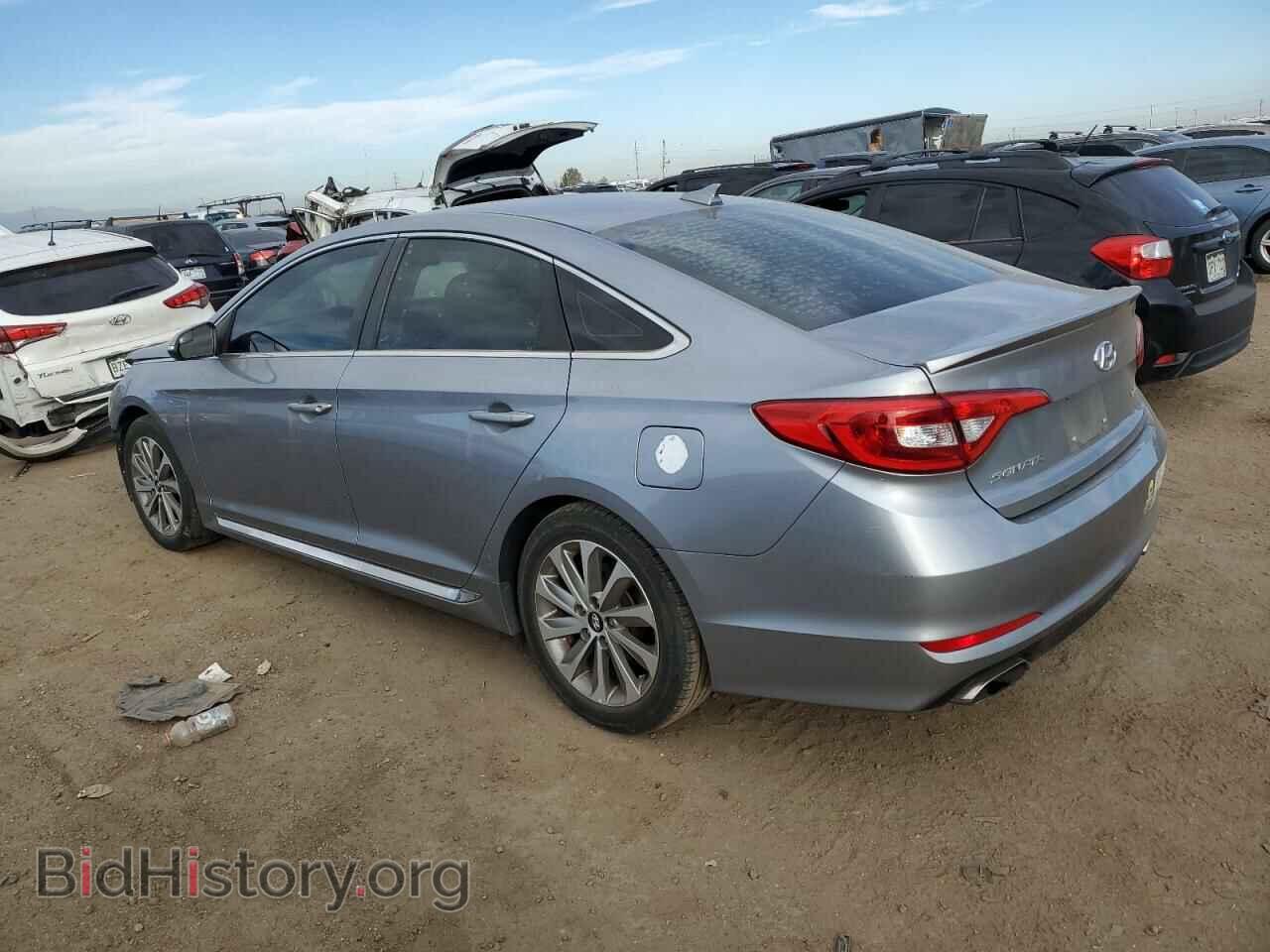 2017 HYUNDAI SONATA - VIN: 5NPE34AF6HH450421 - Фото 2
