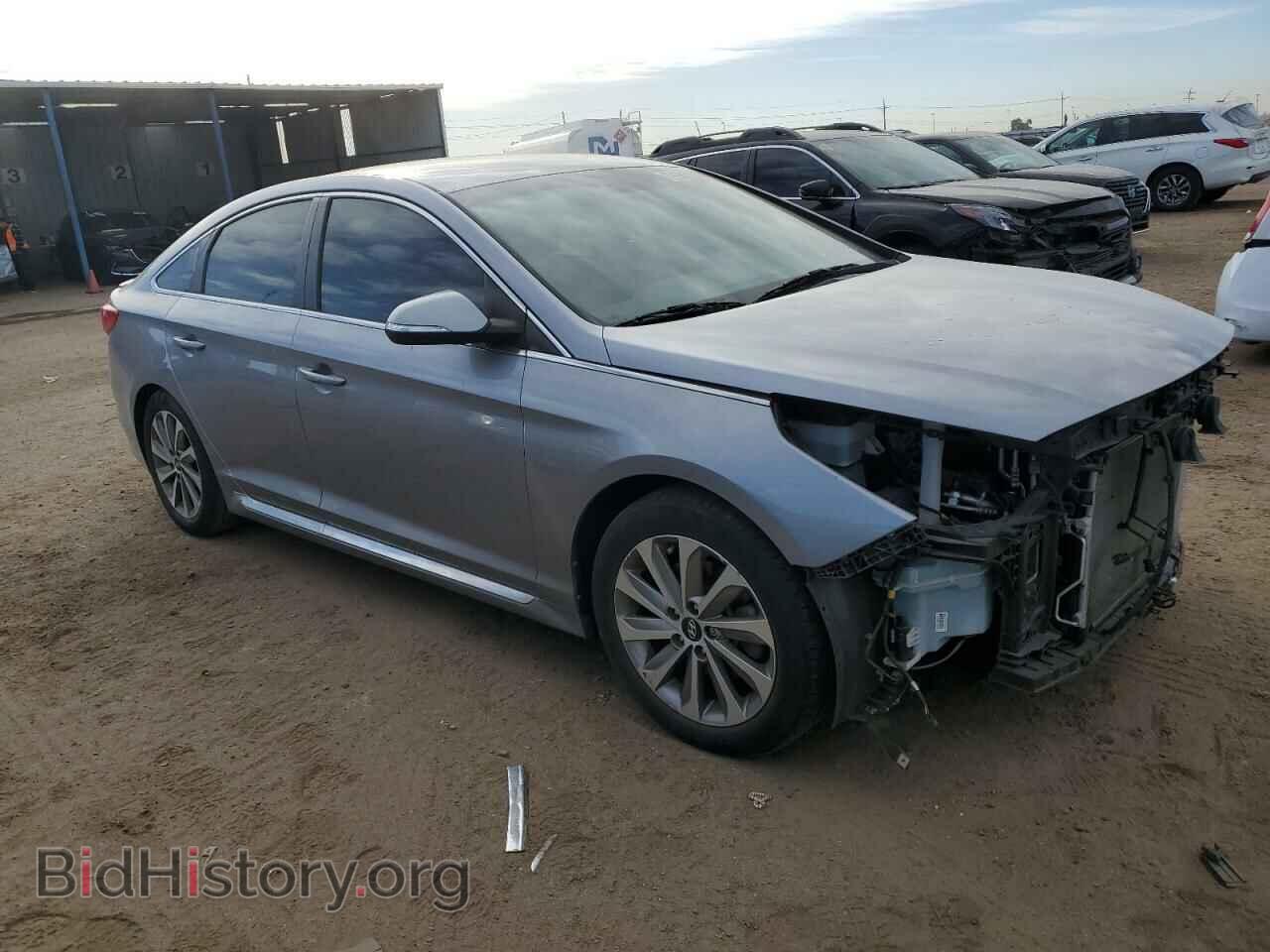 2017 HYUNDAI SONATA - VIN: 5NPE34AF6HH450421 - Фото 4
