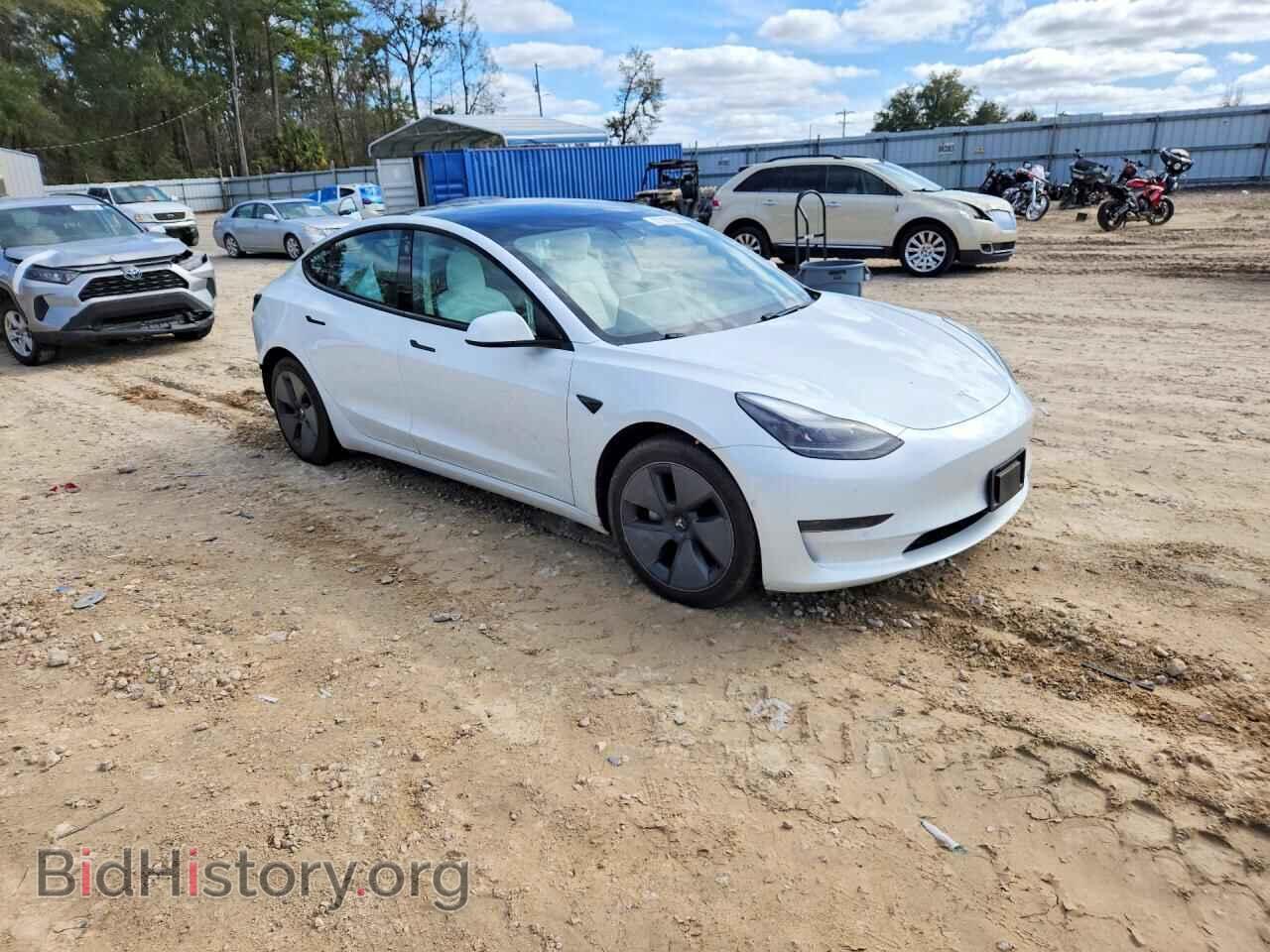 2021 TESLA MODEL 3 - VIN: 5YJ3E1EA3MF871066 - Photo 4