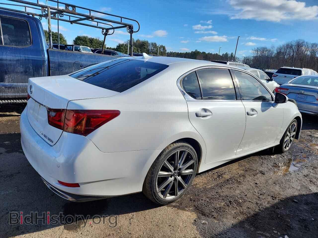 2013 LEXUS GS350 - VIN: JTHCE1BLXD5004186 - Фото 3