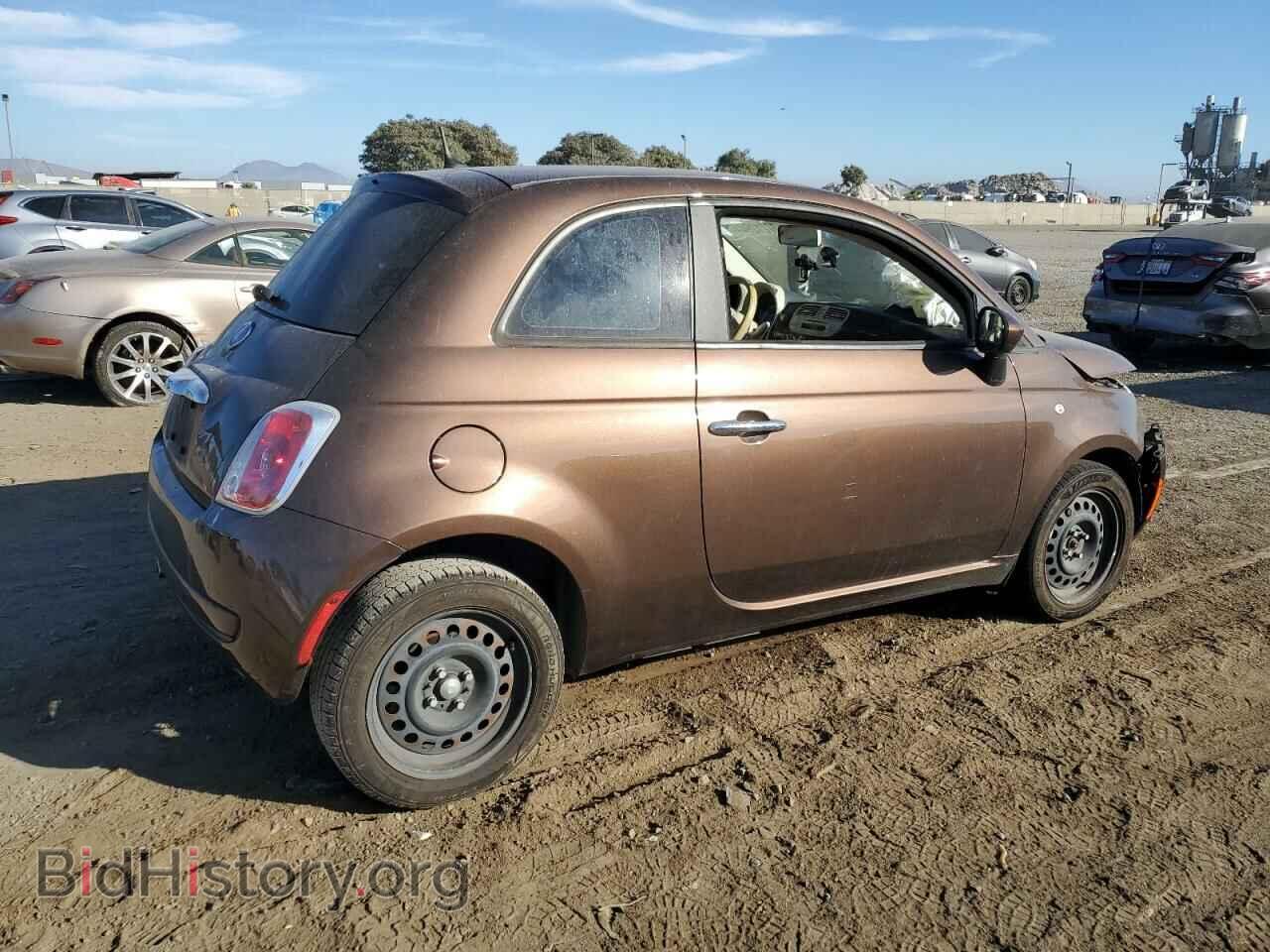2012 FIAT 500 - VIN: 3C3CFFAR8CT358373 - Фото 3