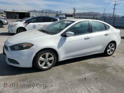 2016 Dodge DART SXT, белый — VIN 1C3CDFBB9GD517064, Copart