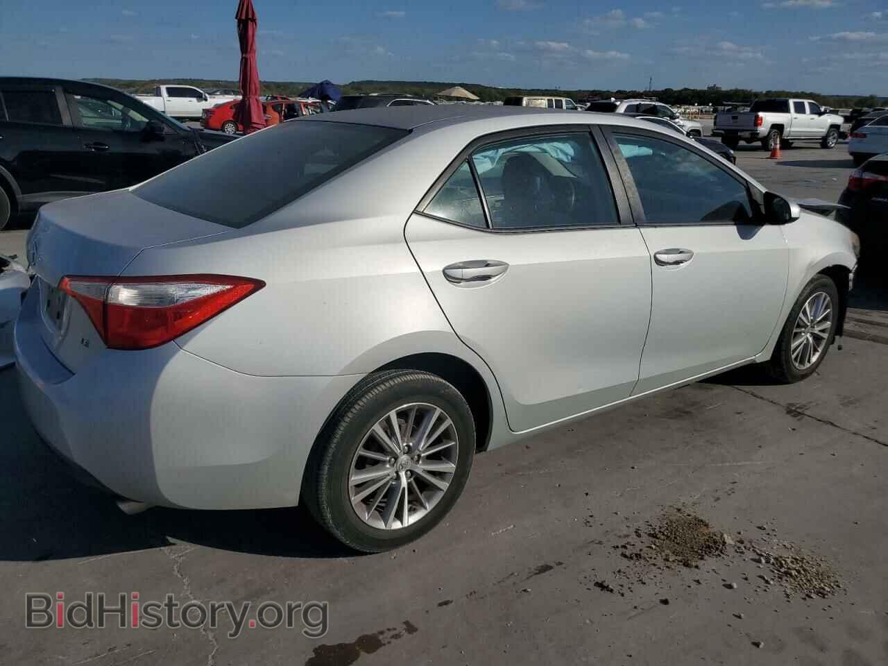 2014 TOYOTA COROLLA - VIN: 2T1BURHE2EC166339 - Фото 3