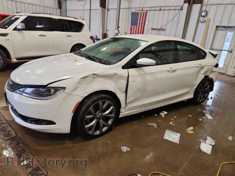 2015 Chrysler 200 S (VIN 1C3CCCBB2FN554578) — фото 1 из 14, Copart, повреждение: задняя часть
