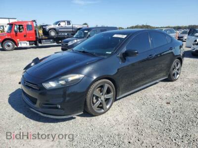 2015 Dodge DART GT, black — VIN 1C3CDFEB2FD228182, Copart