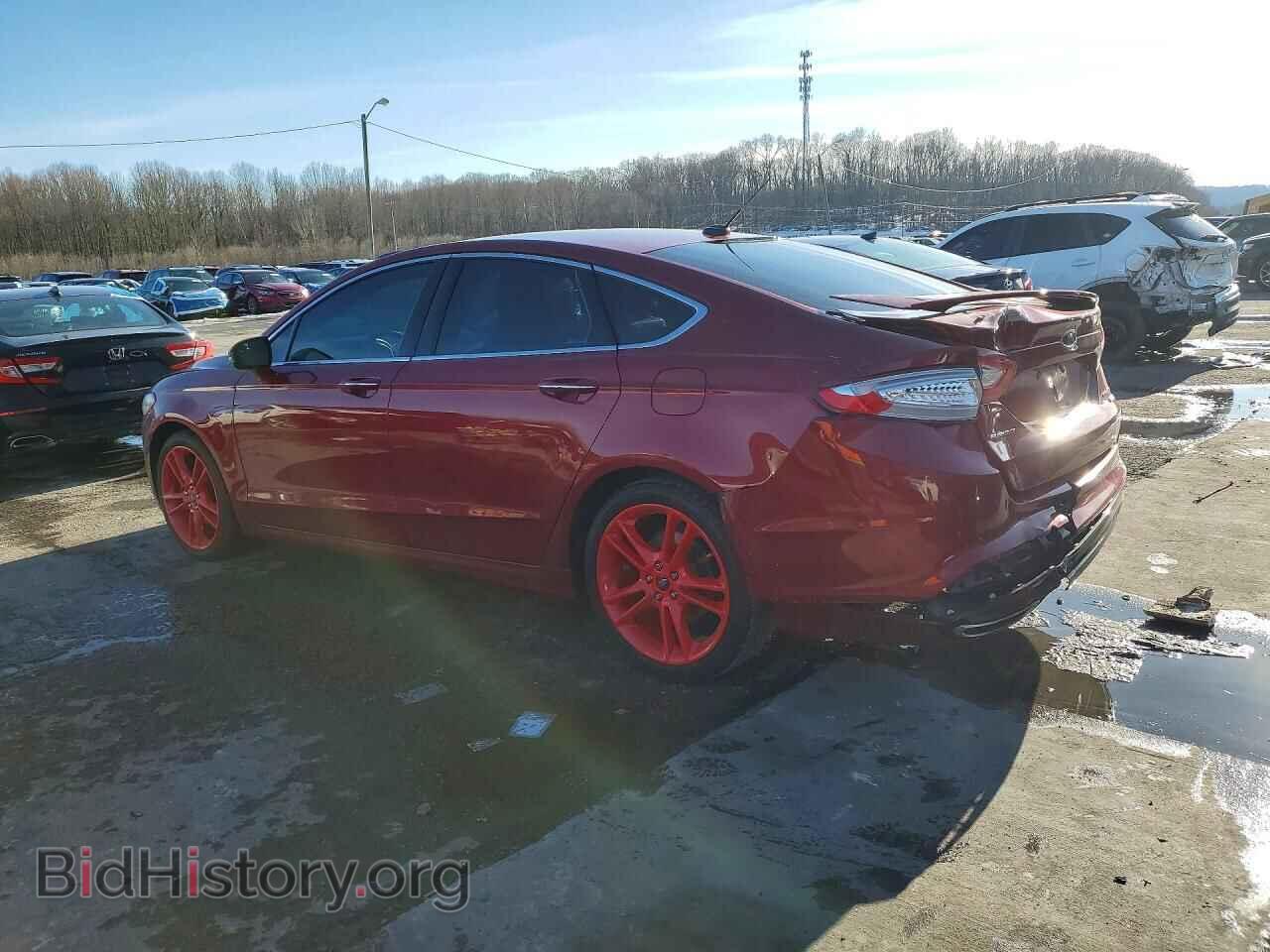 2016 FORD FUSION - VIN: 3FA6P0K94GR103830 - Фото 2