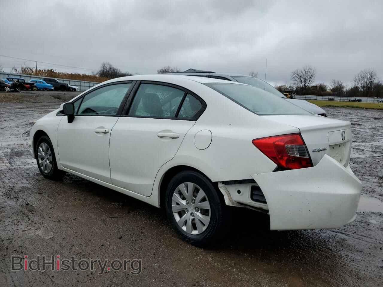 2012 HONDA CIVIC - VIN: 2HGFB2F59CH582300 - Фото 2