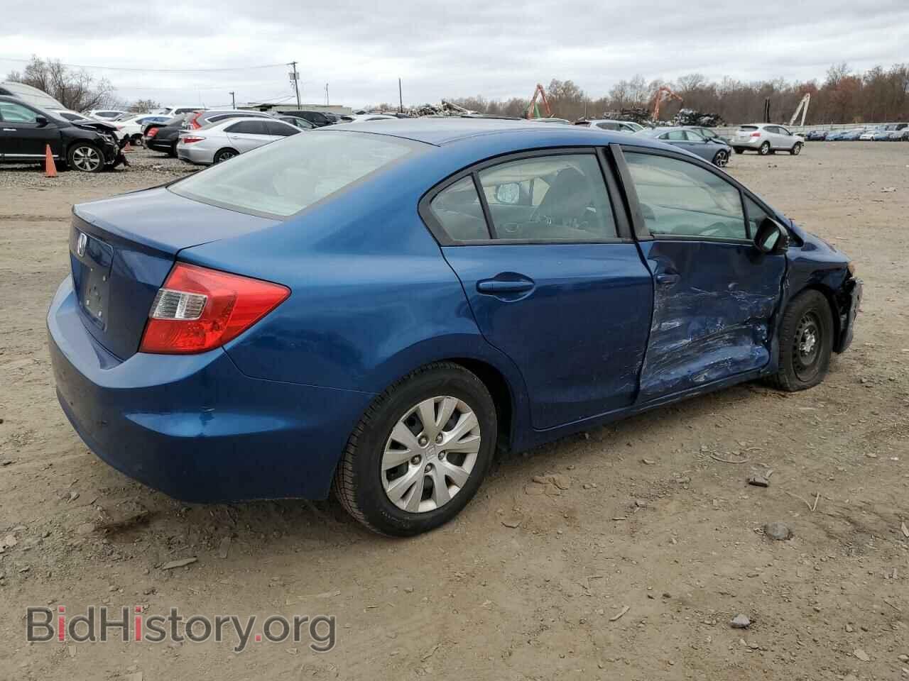 2012 HONDA CIVIC - VIN: 19XFB2F5XCE325253 - Фото 3