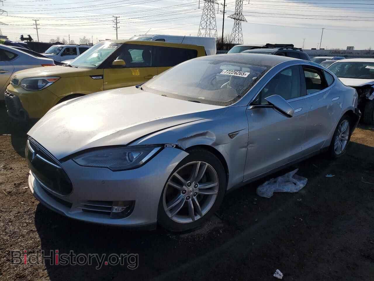 Photo 5YJSA1S19EFP36445 - TESLA MODEL S 2014