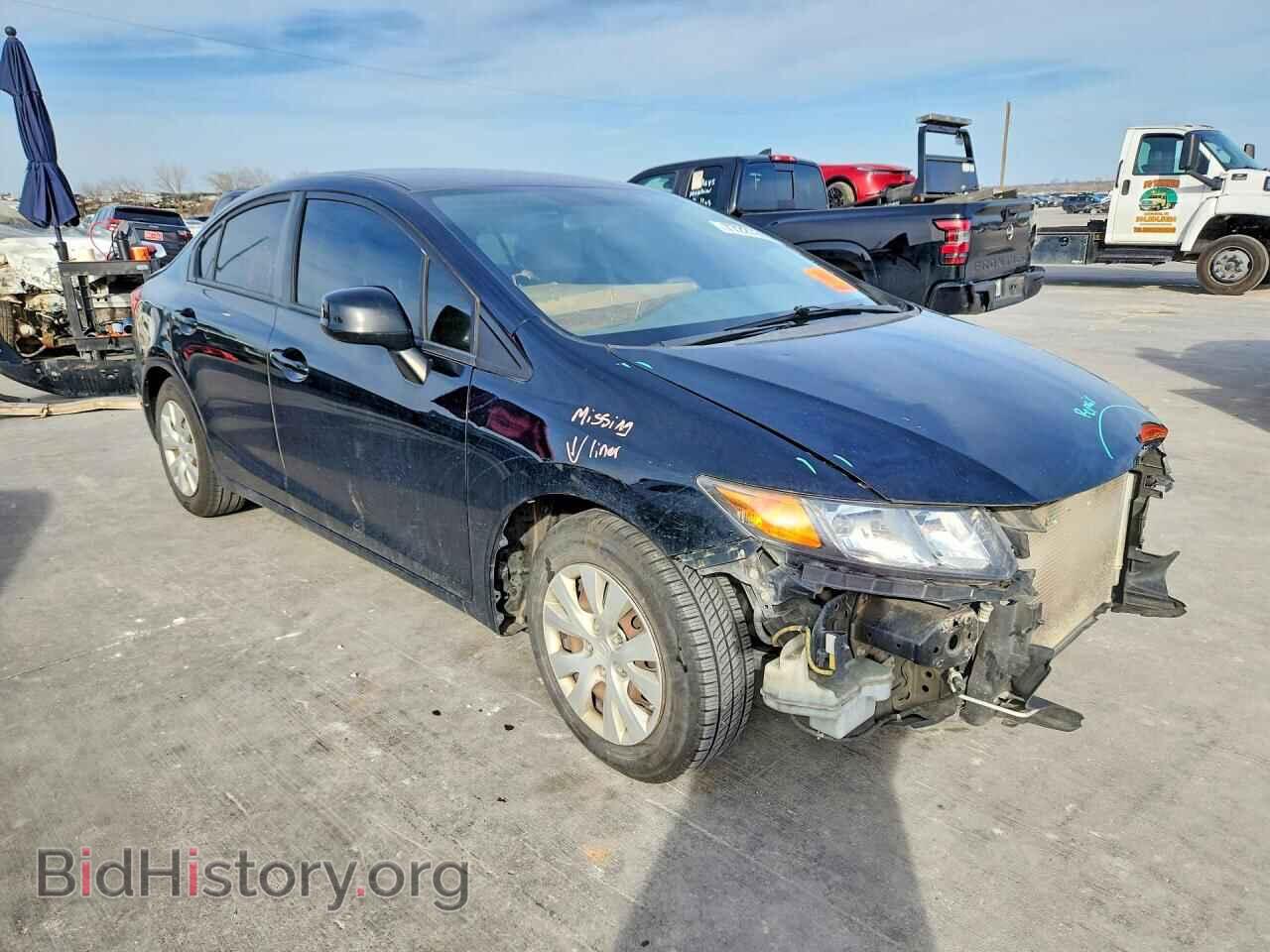 2012 HONDA CIVIC - VIN: 19XFB2F55CE108662 - Фото 4