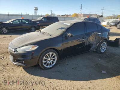 2014 Dodge DART Limited, black — VIN 1C3CDFCB6ED671839, Copart