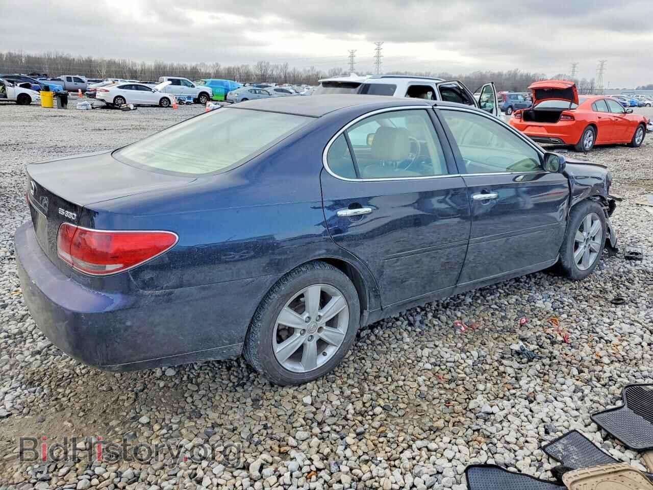 2005 LEXUS ES330 - VIN: JTHBA30G355059654 - Фото 3