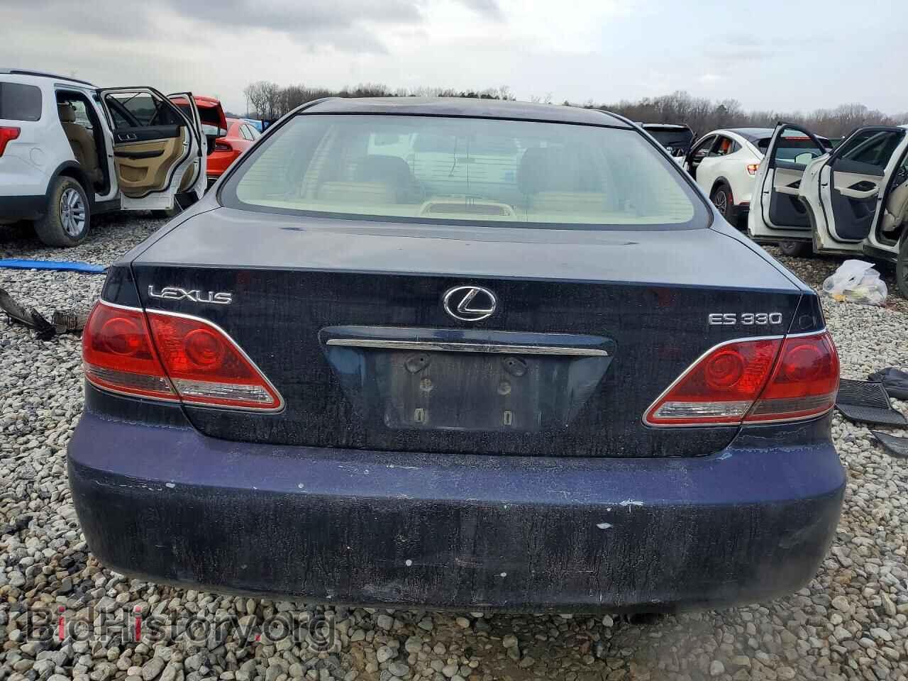 2005 LEXUS ES330 - VIN: JTHBA30G355059654 - Фото 6