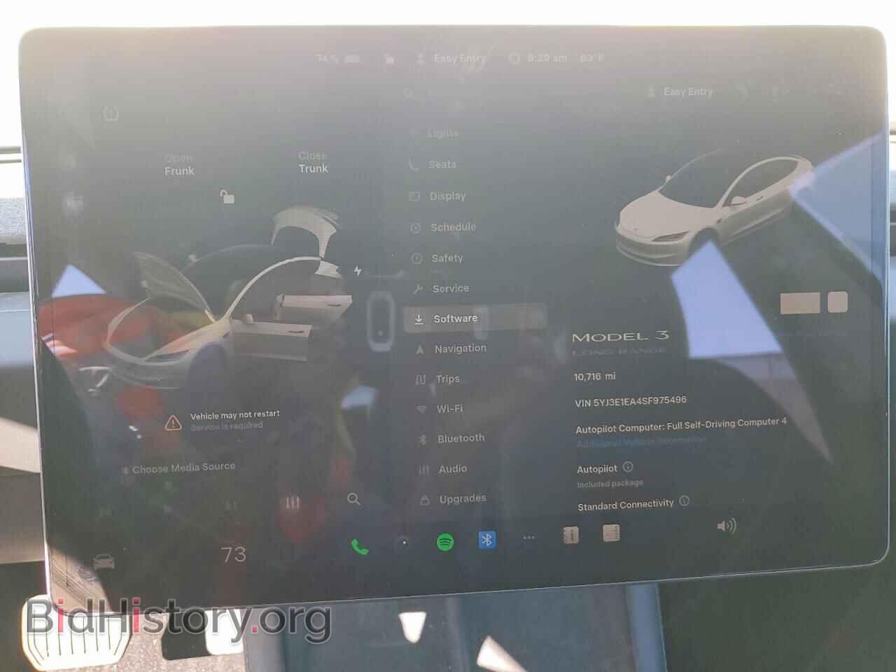 2025 TESLA MODEL 3 - VIN: 5YJ3E1EA4SF975496 - Photo 9