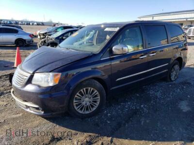 2016 Chrysler MINIVAN Touring L, синий — VIN 2C4RC1CGXGR175059, Copart