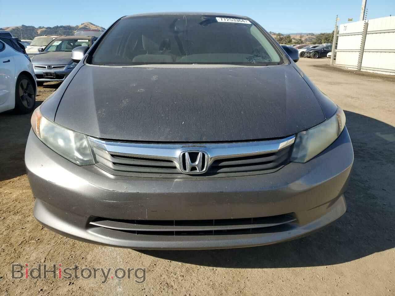2012 HONDA CIVIC - VIN: 2HGFB2F61CH522021 - Фото 5