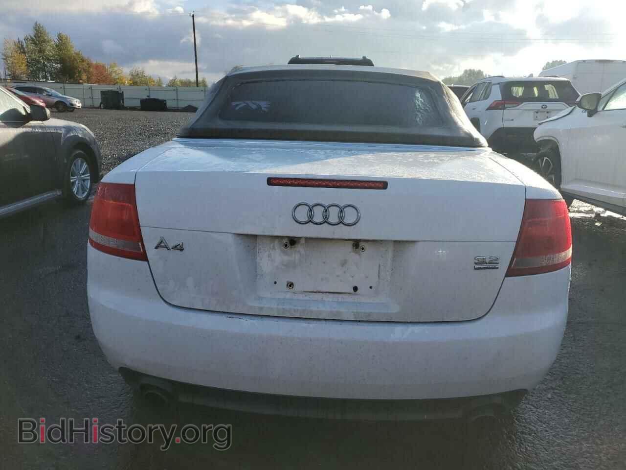 2007 AUDI A4 - VIN: WAUDH48H17K014397 - Фото 6