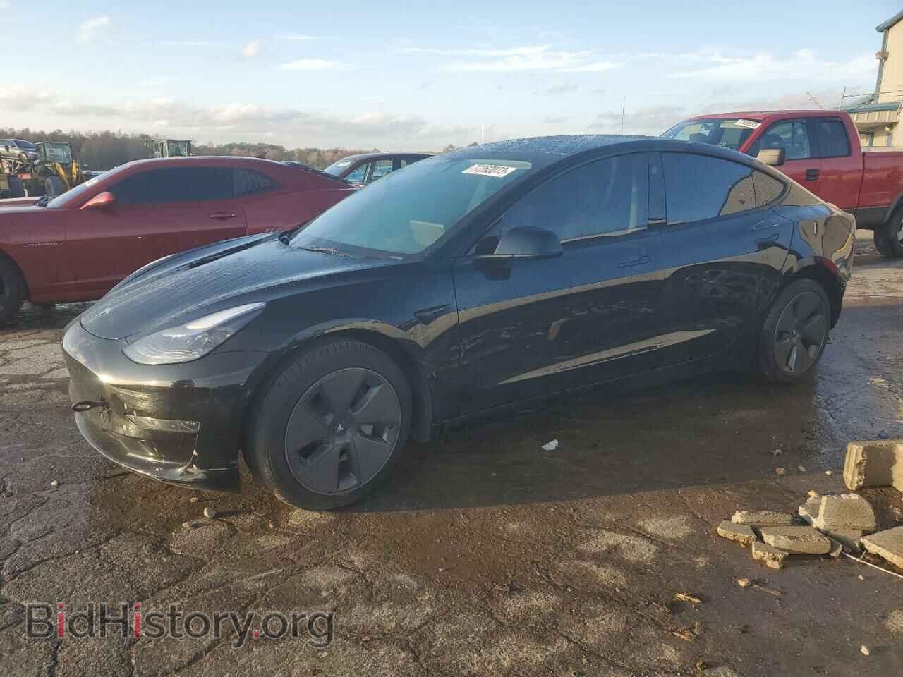 Photo 5YJ3E1EA9NF332095 - TESLA MODEL 3 2022