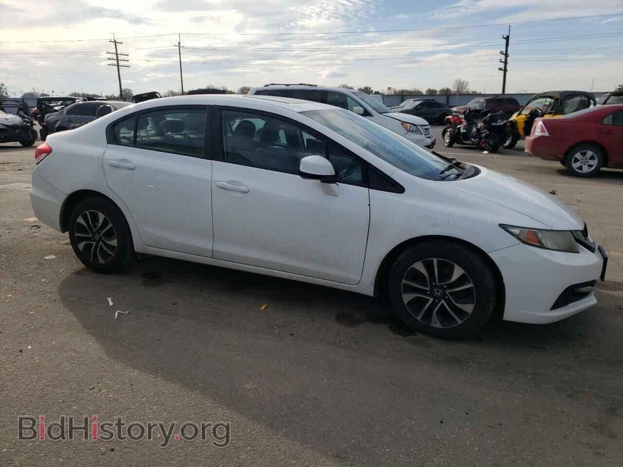 2013 HONDA CIVIC - VIN: 19XFB2F8XDE044629 - Фото 4