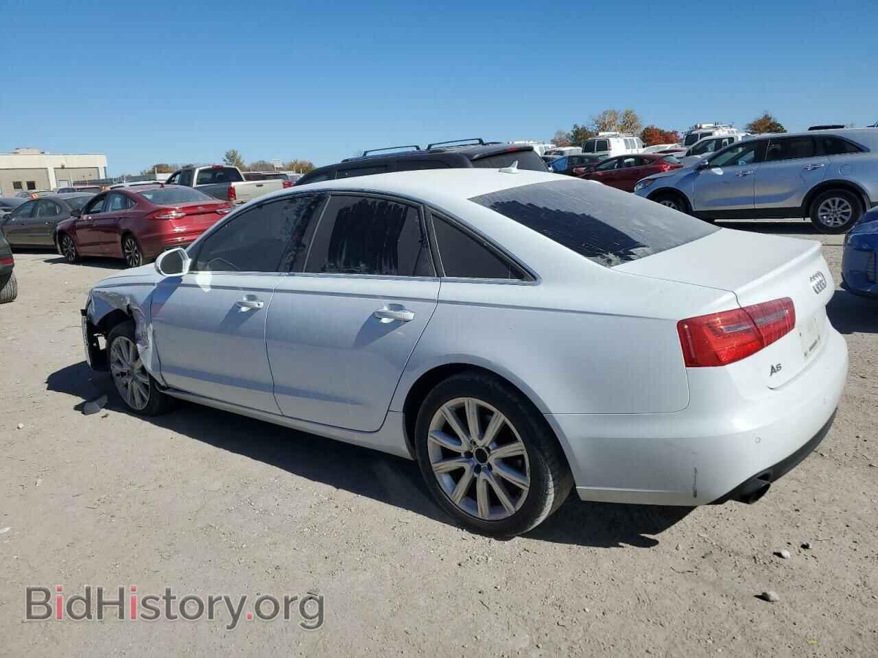 2013 AUDI A6 - VIN: WAUGFAFC9DN049210 - Фото 2