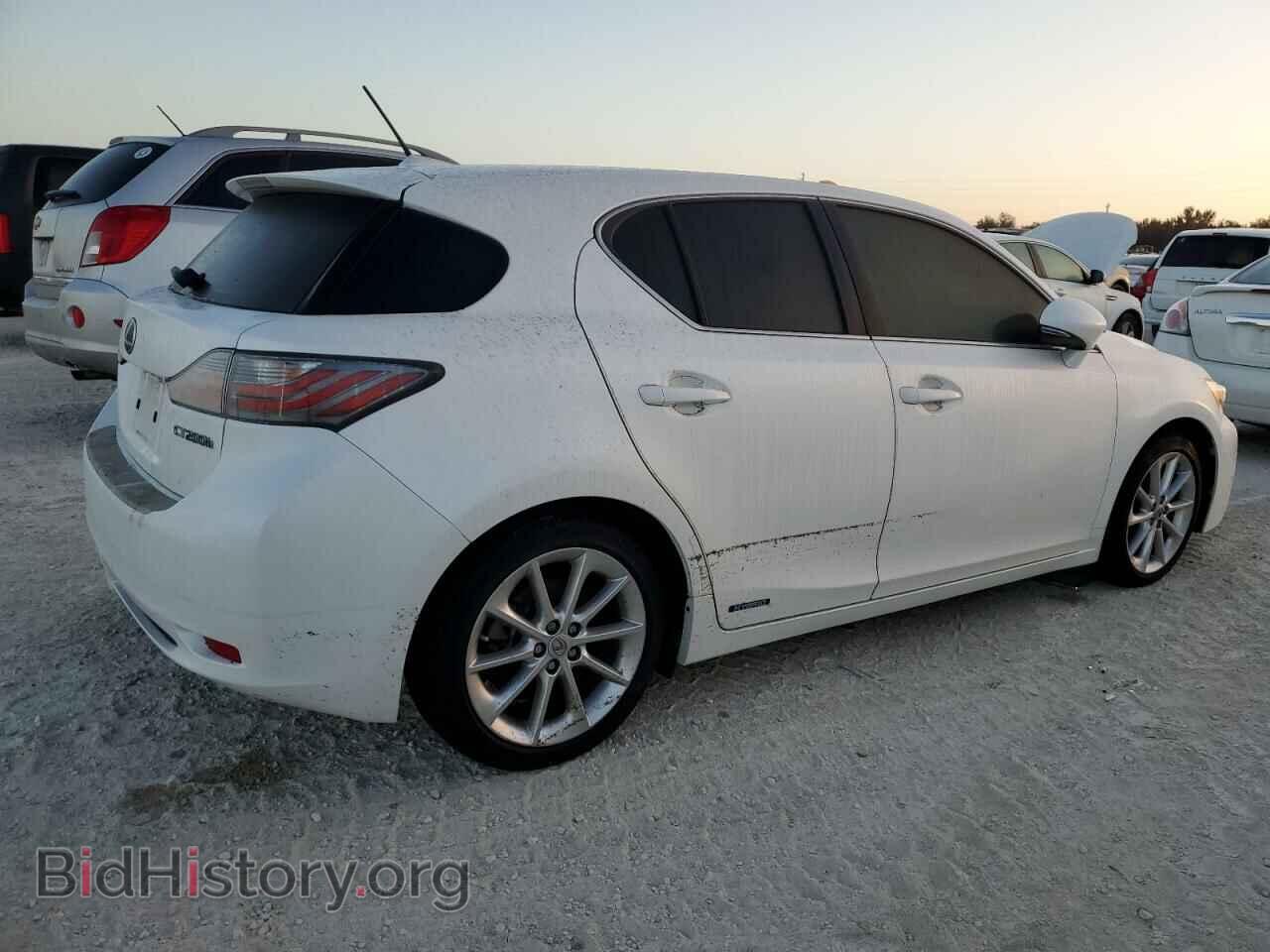2012 LEXUS CT 200 - VIN: JTHKD5BH0C2103651 - Фото 3