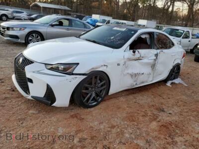 2017 Lexus IS 200t, white — VIN JTHBA1D25H5040739, Copart