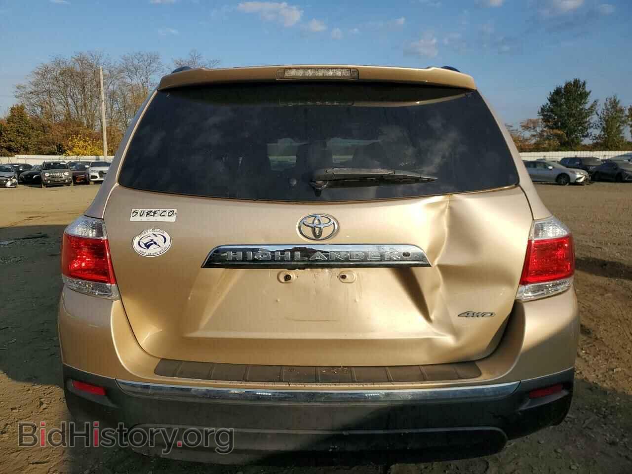 2012 TOYOTA HIGHLANDER - VIN: 5TDBK3EH7CS173910 - Фото 6