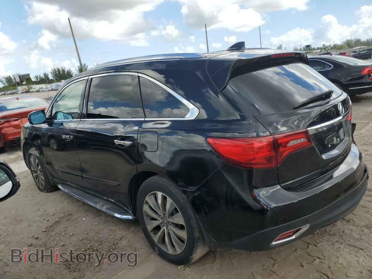 2014 ACURA MDX - VIN: 5FRYD3H43EB019181 - Фото 2