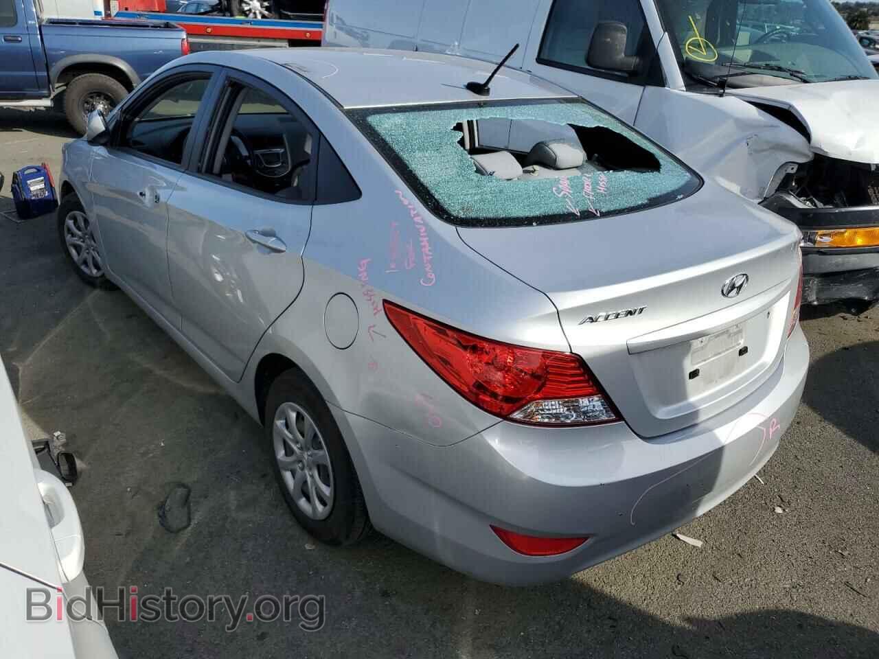2013 HYUNDAI ACCENT - VIN: KMHCT4AE5DU550066 - Фото 2
