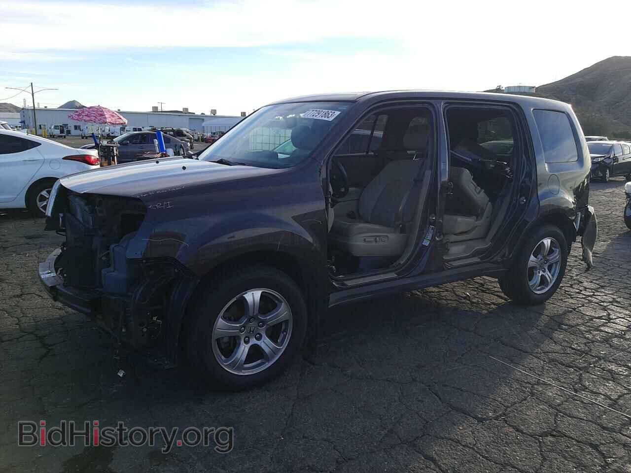 Фотография 5FNYF3H5XDB029743 - HONDA PILOT 2013