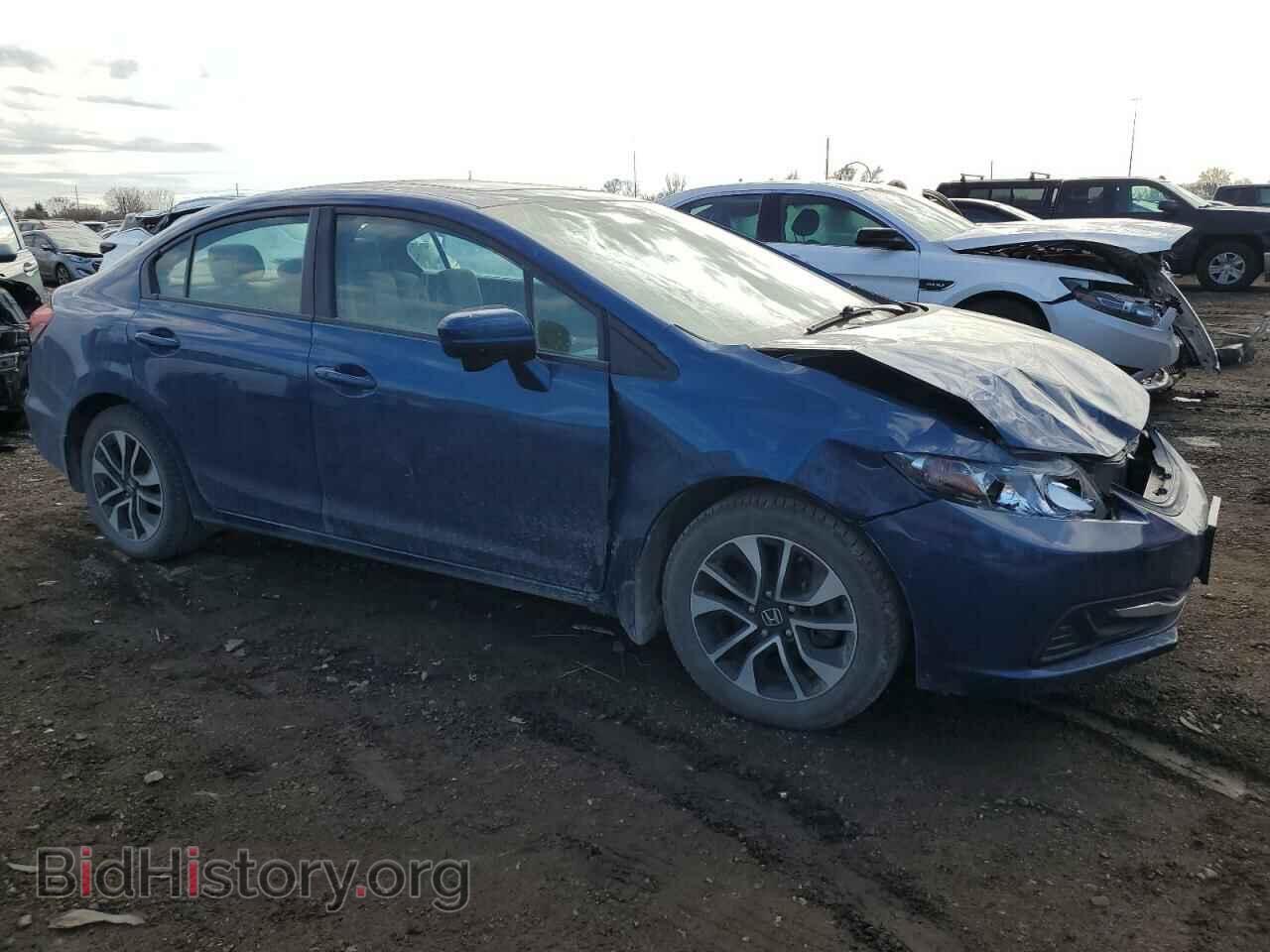 2014 HONDA CIVIC - VIN: 2HGFB2F82EH537311 - Фото 4
