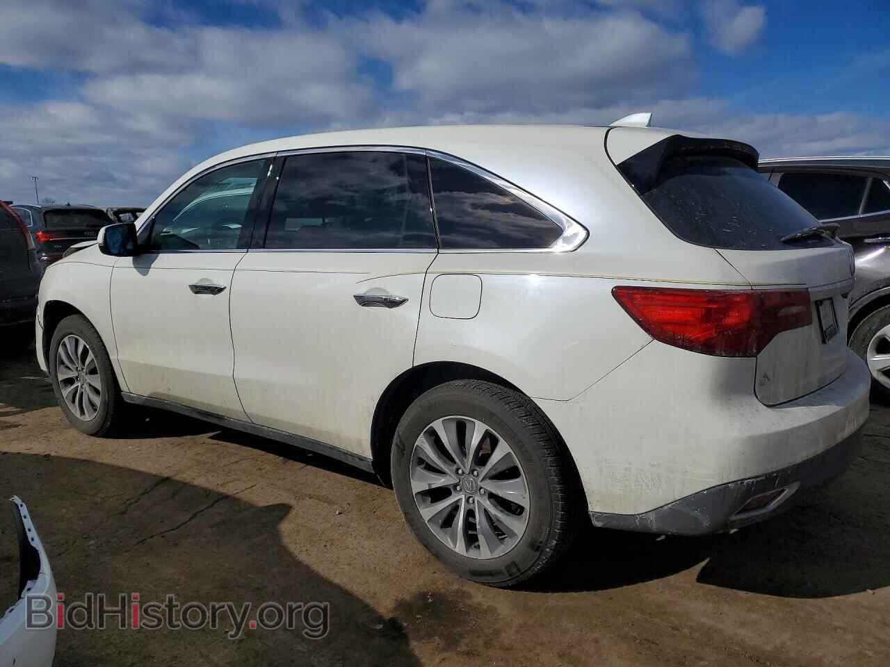 2014 ACURA MDX - VIN: 5FRYD4H4XEB042964 - Фото 2