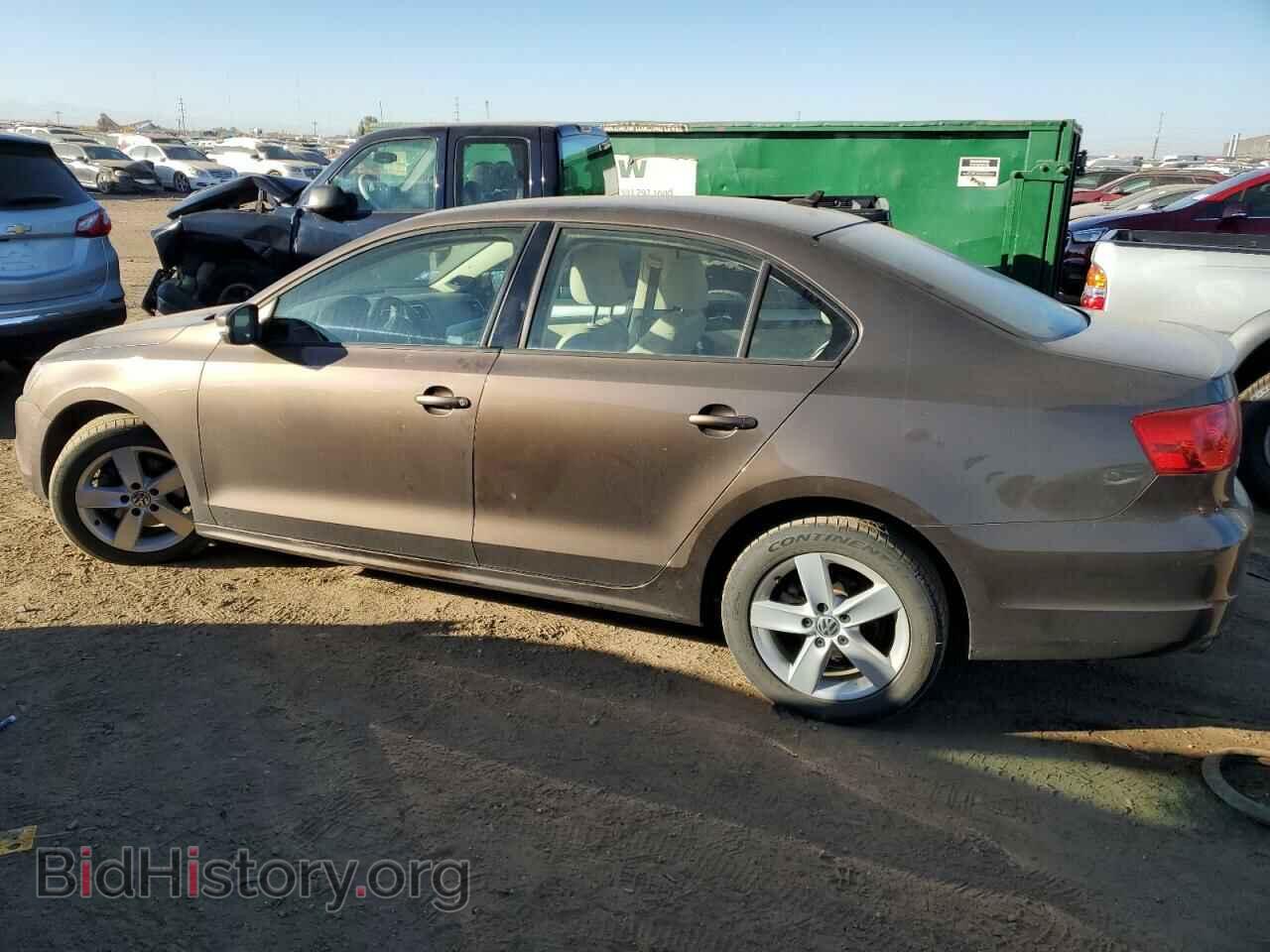 2012 VOLKSWAGEN JETTA - VIN: 3VWLL7AJ6CM374714 - Фото 2