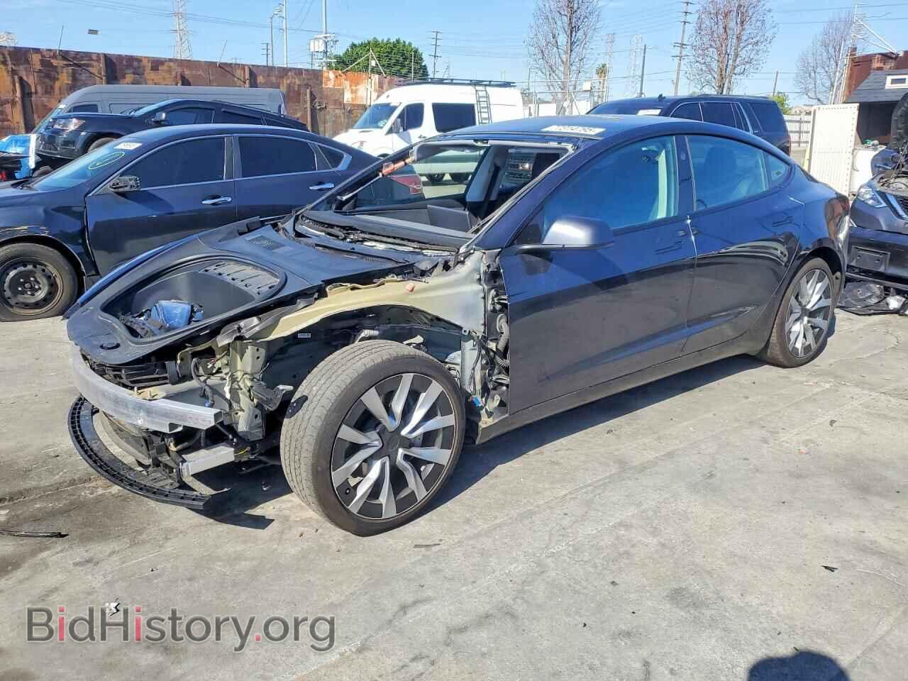 Photo 5YJ3E1EA8RF729772 - TESLA MODEL 3 2024