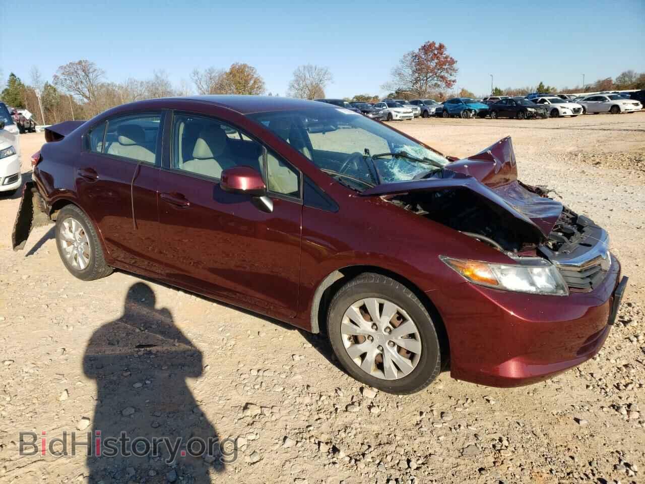 2012 HONDA CIVIC - VIN: 2HGFB2F59CH512666 - Фото 4
