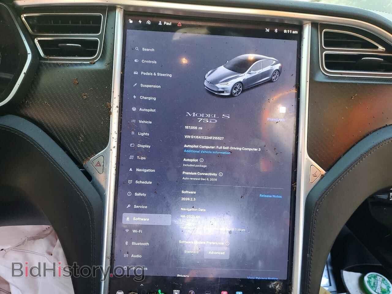 2017 TESLA MODEL S - VIN: 5YJSA1E22HF215527 - Photo 9