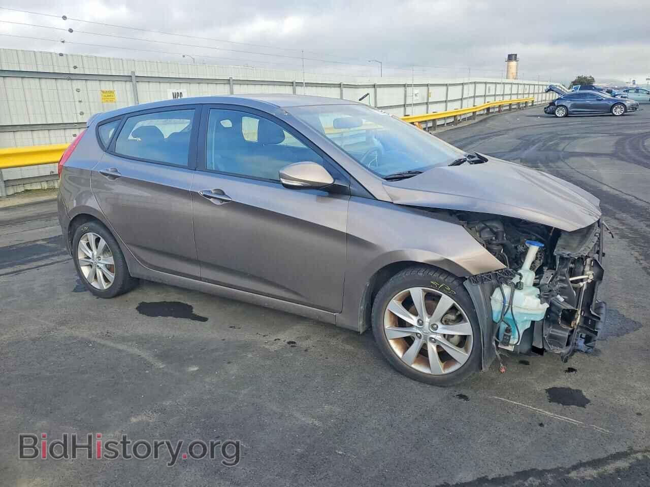 2013 HYUNDAI ACCENT - VIN: KMHCU5AEXDU138129 - Фото 4