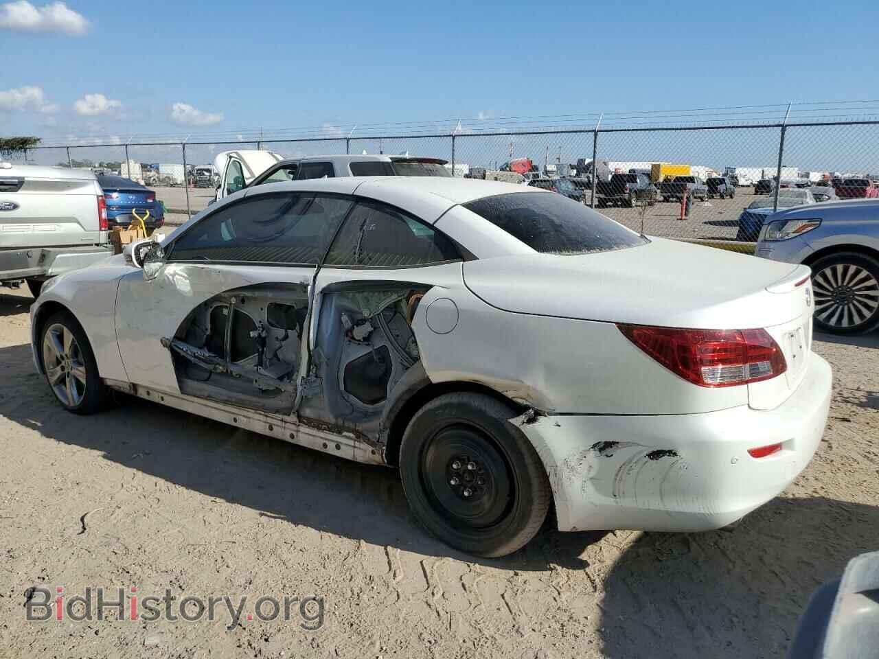 2012 LEXUS IS - VIN: JTHFE2C2XC2508763 - Фото 2