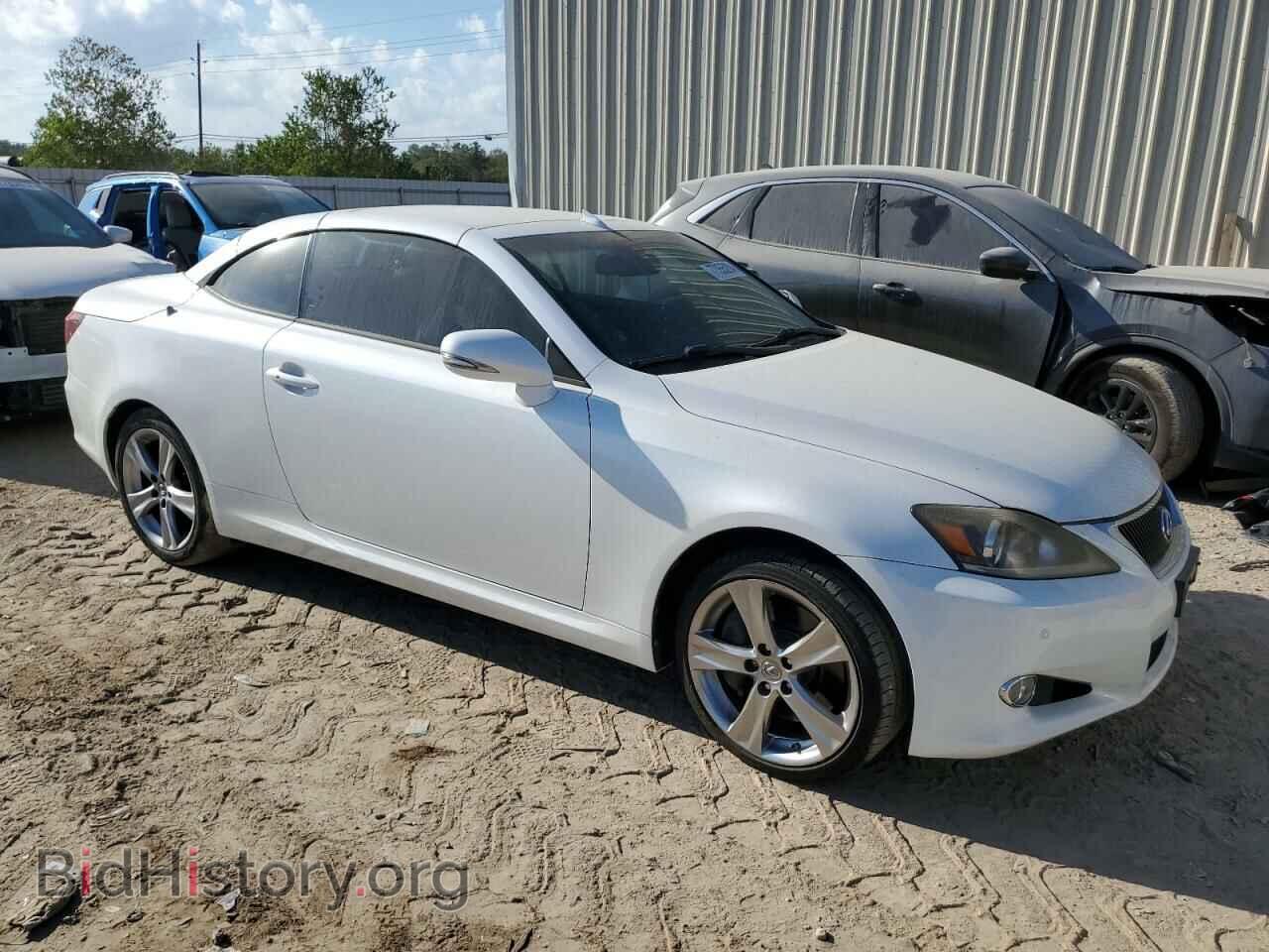 2012 LEXUS IS - VIN: JTHFE2C2XC2508763 - Фото 4