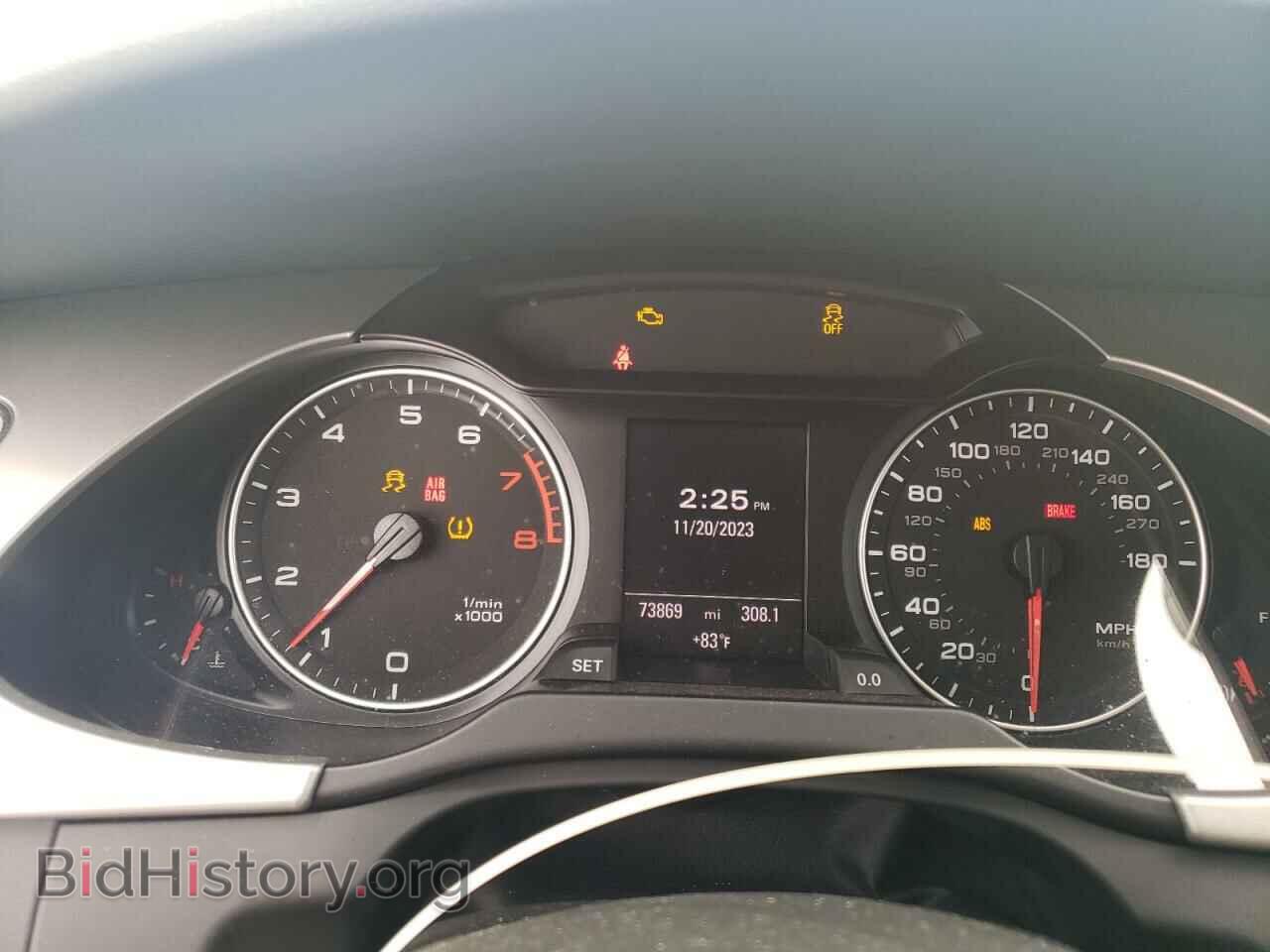 2012 AUDI A4 - VIN: WAUFFAFL9CA093807 - Photo 9