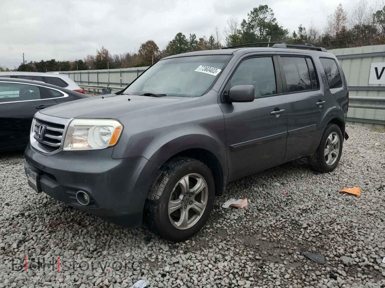 Photo 5FNYF3H51CB010898 - HONDA PILOT 2012