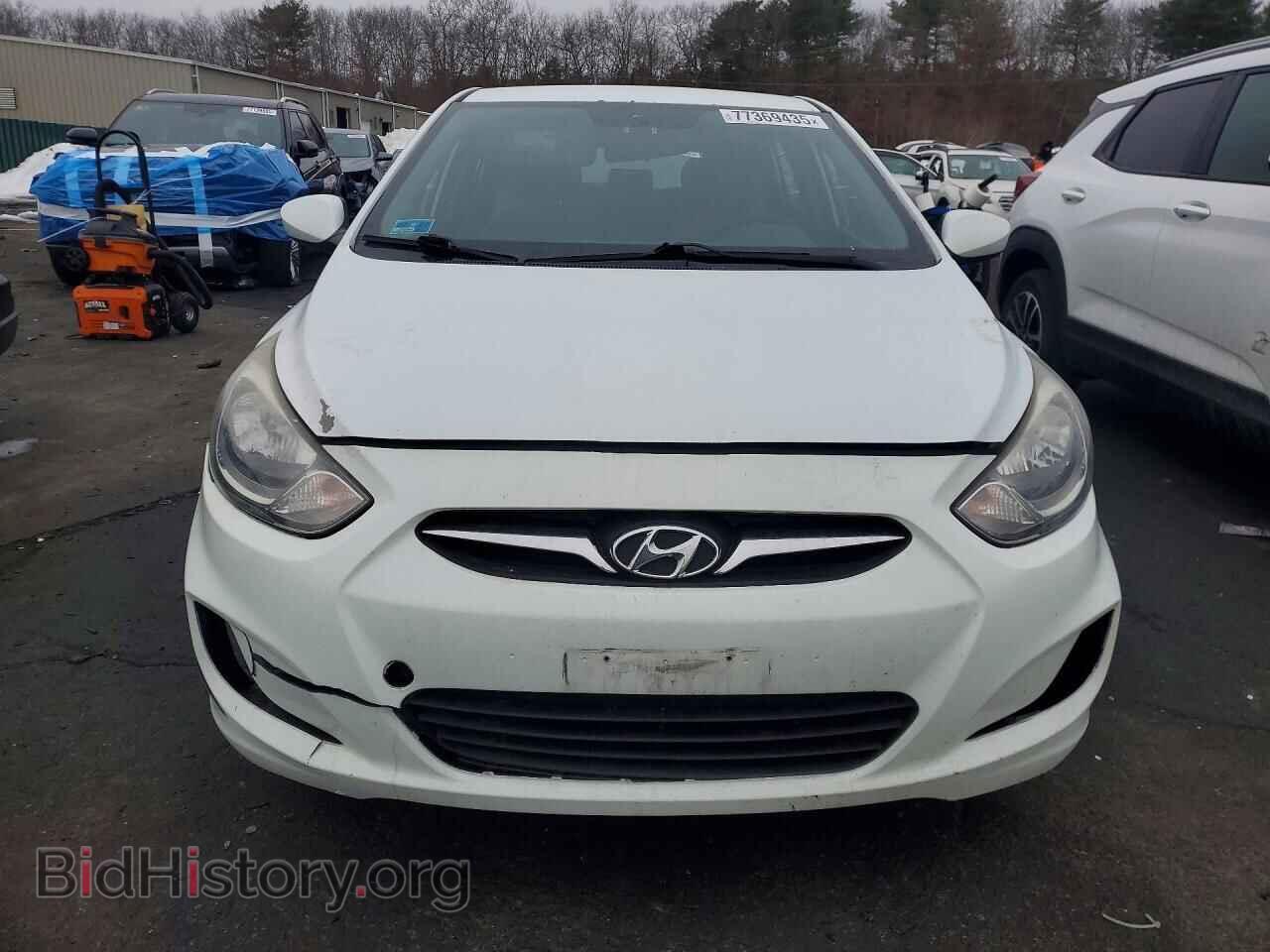 2013 HYUNDAI ACCENT - VIN: KMHCT5AE7DU087742 - Фото 5