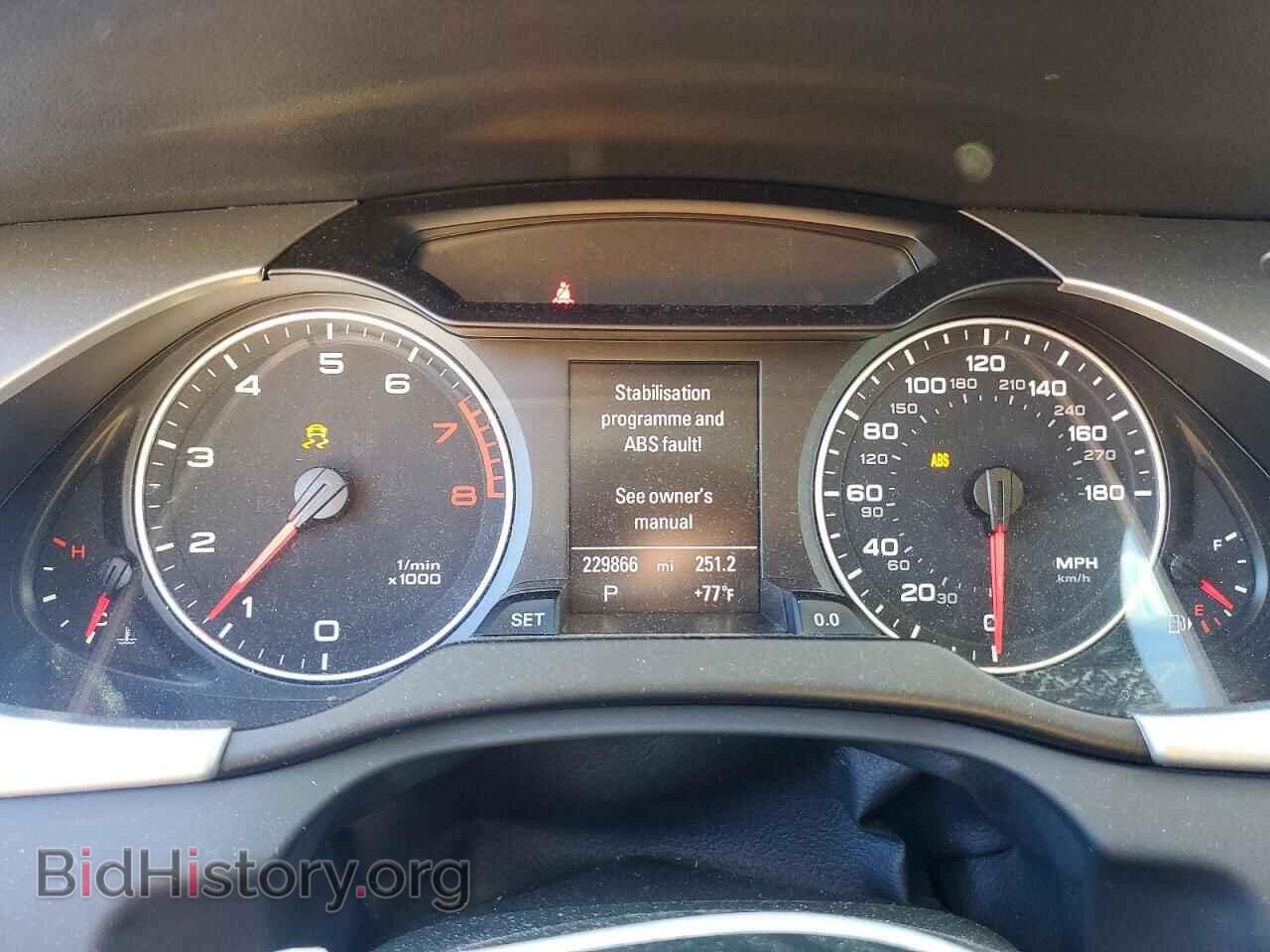 2012 AUDI A4 - VIN: WAUFFAFL4CA087249 - Фото 9