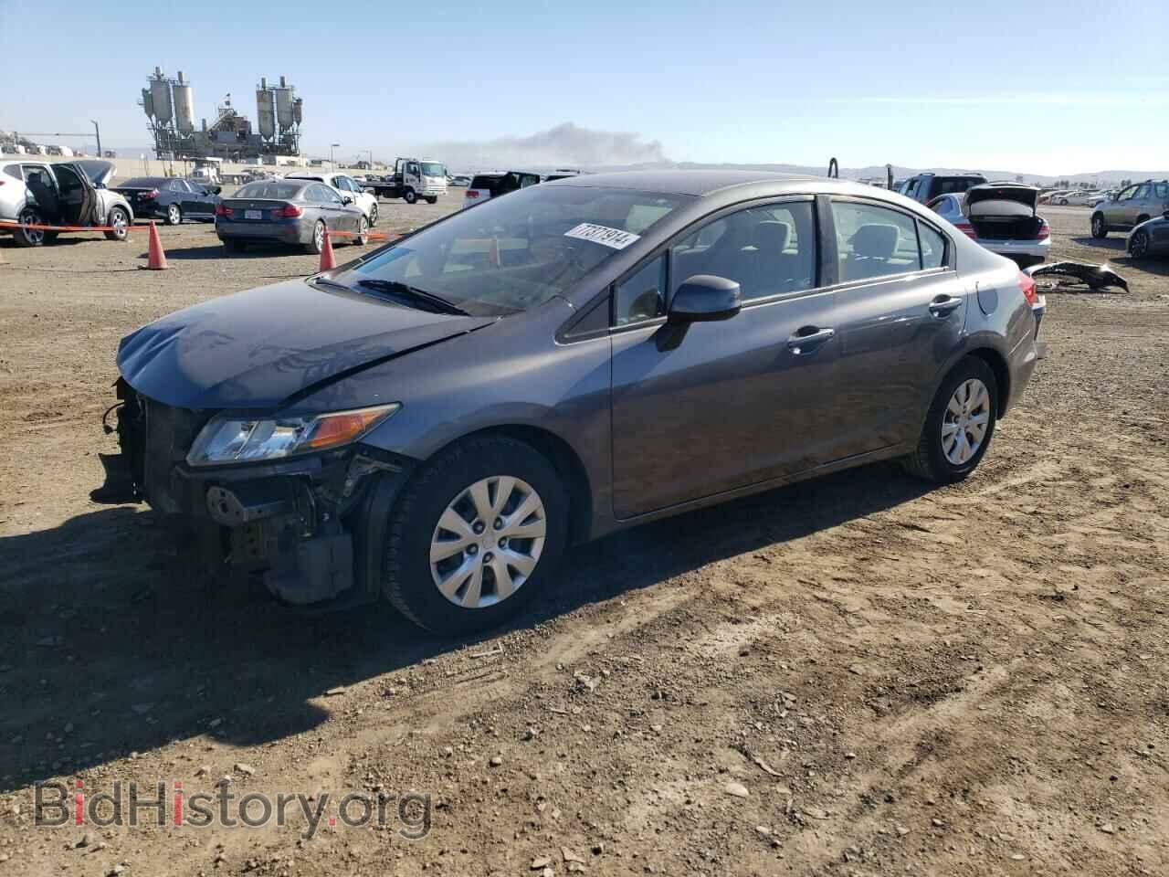 Фотография 19XFB2F58CE352483 - HONDA CIVIC 2012