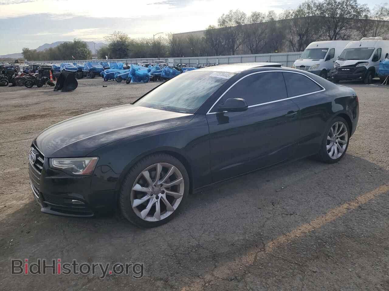 2013 AUDI A5 - VIN: WAULFAFR8DA038497 - Photo 1