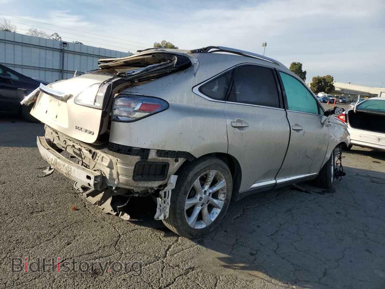 2011 LEXUS RX350 - VIN: 2T2BK1BA2BC103018 - Фото 3