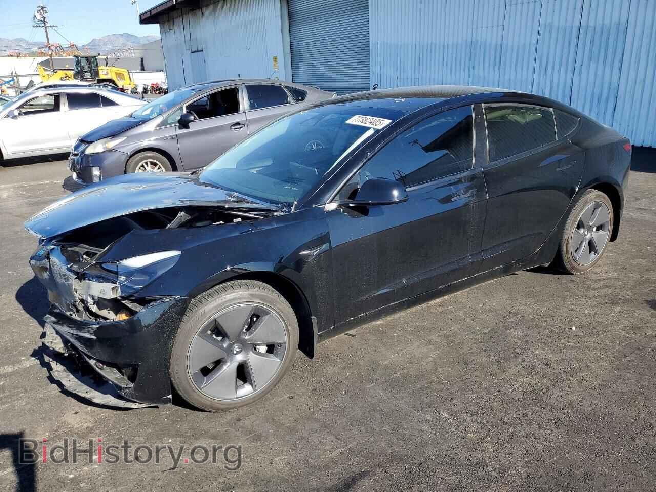 Photo 5YJ3E1EA3NF331699 - TESLA MODEL 3 2022
